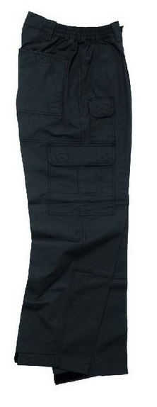Security Tactical Bukser Str. S, Navy Blå