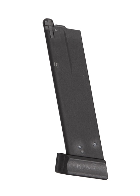 CZ Shadow 2 Gas magasinet er sort