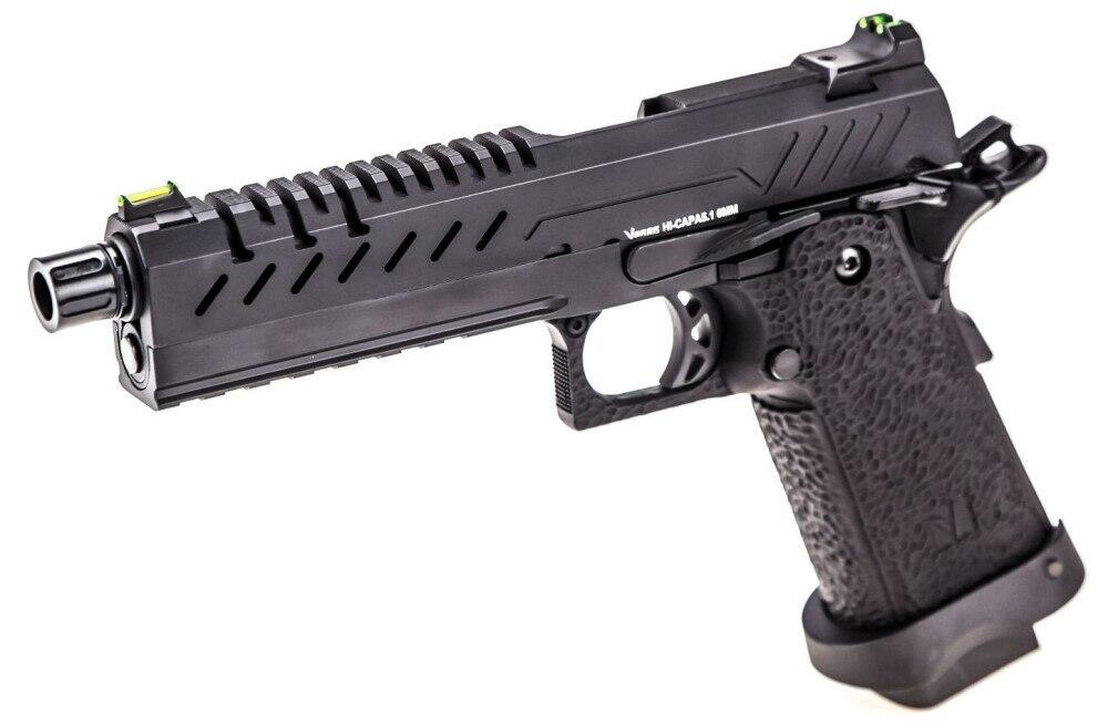 Gas drvet hardball pistol, med metal slæde