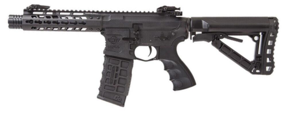 Denne G&G Wild Hog har et lækkert hardball keymod rail system, i aluminium