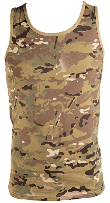 Denne tanktop er fra miltec, og lavet i 100% bomuld