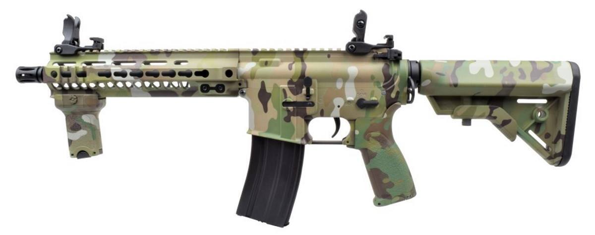 Riflen her kommer med et 9,5" aluminium rail system