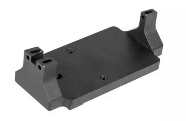 Denne skinne kan monteres på VFC/Umarex glocks, i stedet for ens bagsigte