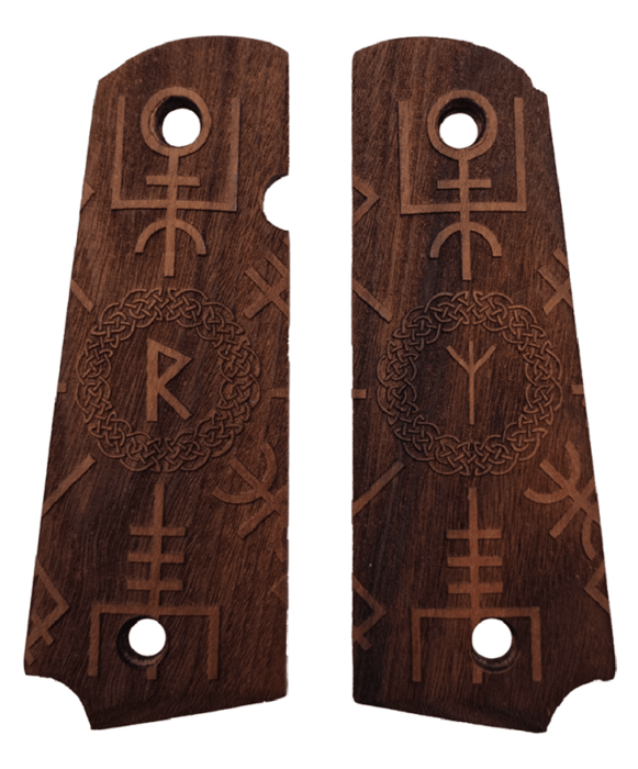 Disse skaller er lavet af valnød træ