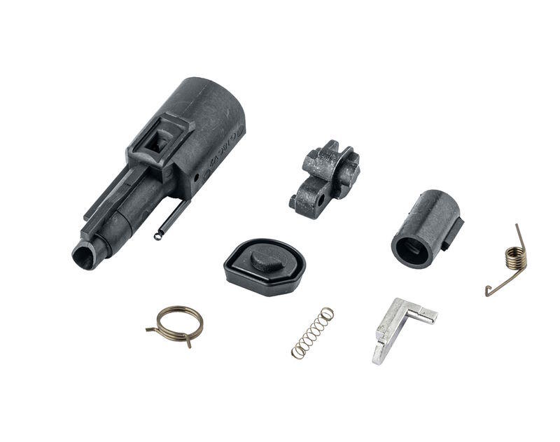 Dette kit har alt hvad man skal bruge for at lave et generelt service på ens glock