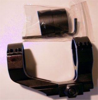 Montageringe, høj, til kikkert/dot, 30mm