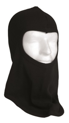 Balaclava, Tynd Bomuld, Sort