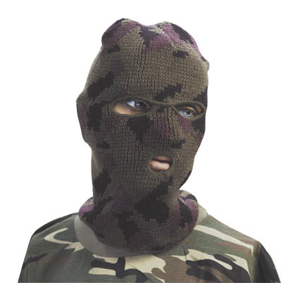 Elefanthue, woodland, grovstrik 3 huls,