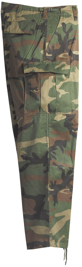 Bukser, US BDU STYLE RANGER FIELD, woodland, str. XS