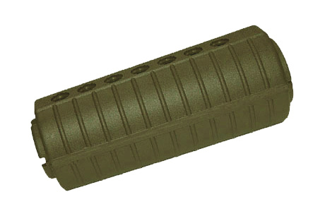 Grøn handguard til brug med delta ring