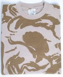 T-shirt, DPM desert camo, L