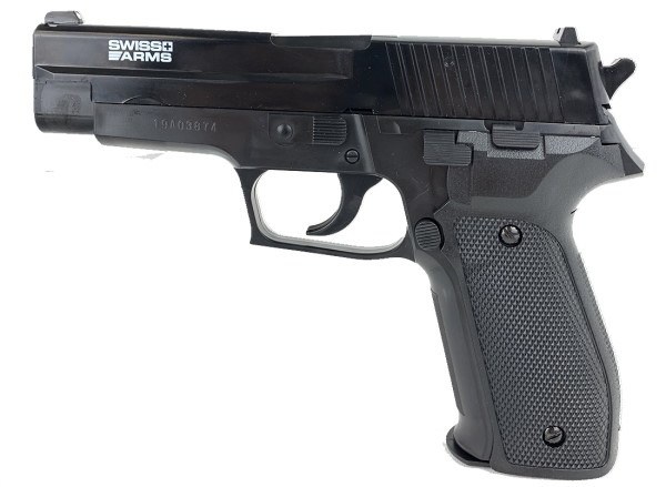 Dette er venstre side af vores lækre Swiss Arms Navy Pistol