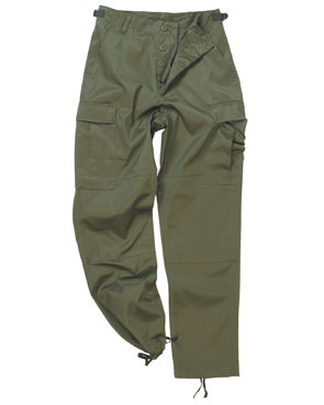 Bukser, Olive drab, XXXL