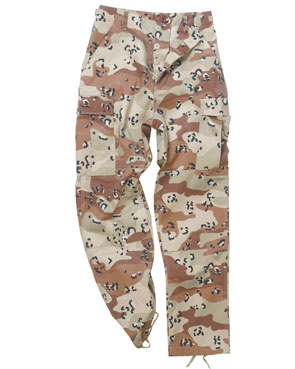 Bukser, 6-color desert, XS