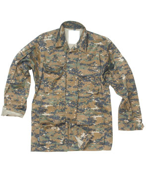 US Feltjakke Type BDU Digital Woodland, M