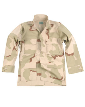 US BDU Feltjakke R/S 3-COL.DESERT, XL