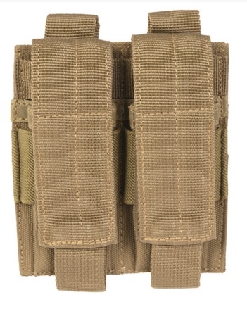 Double Pistol Magazine Pouch Coyote