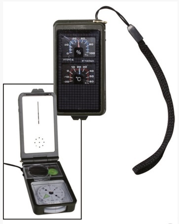 KOMPAS med 10 Funktioner