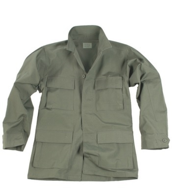 US BDU, Jakke RipStop, Oliven M