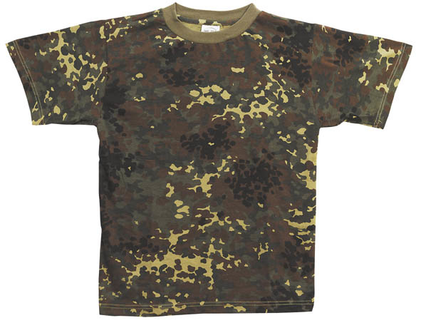 T-shirt flecktarn camo. str. 4XL