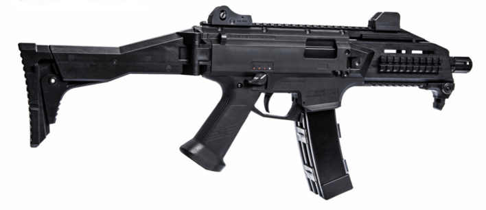 Geværet har et double mag, hvilket gør ens reloads ekstremt hurtige