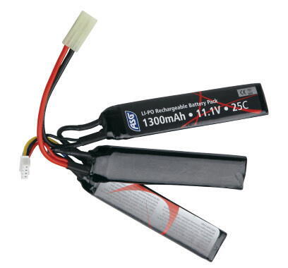 Dette batteri er kort, hvilket gør det perfekt til M4 gevær, SMG rifler osv.