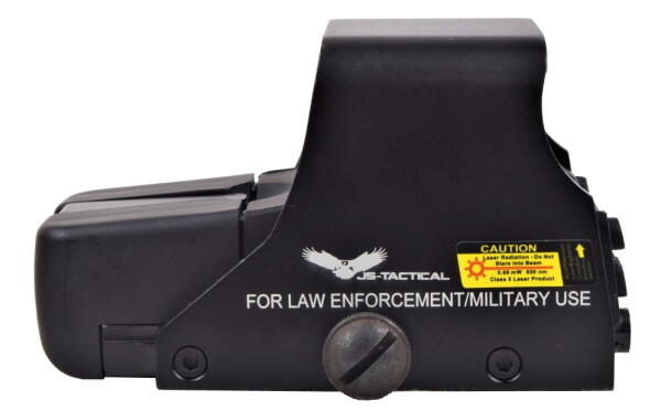 Kompakt holografisk 551 rødpunktssigte som passer på standard picatinny rails