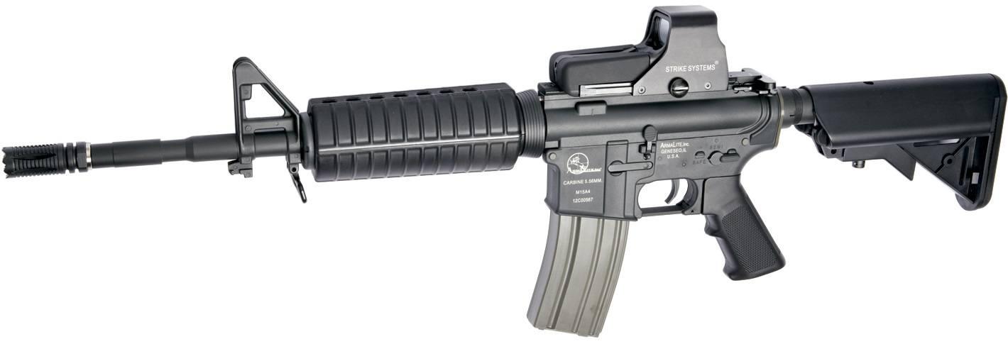 Rødpunkt sigte monteret på M4 hardball gevær