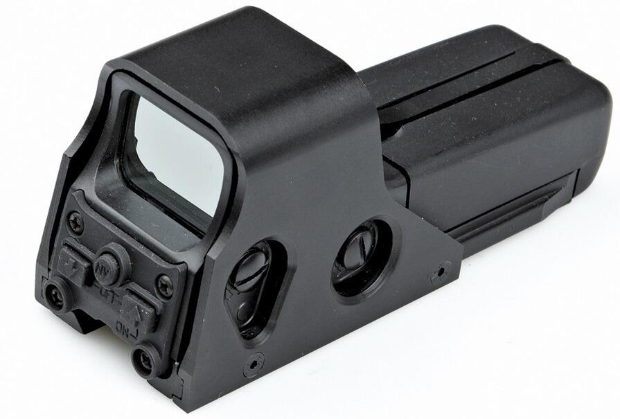 Dette sigte kan skifte mellem rød og grøn reticle