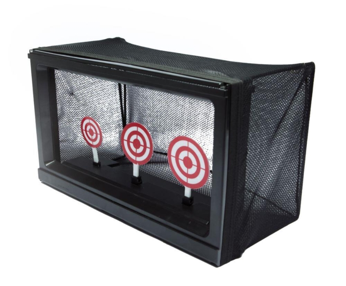 Dette er en skydekasse som både samler kugler op, samt er med auto reset