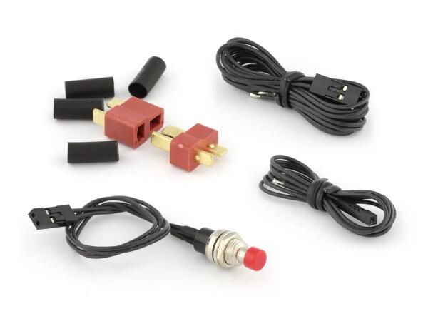 Mosfet trigger kabler og programmerings knap til MERF3.2 fra GATE