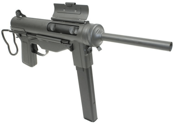 Denne anden verdenskrigs grease gun er ekstremt kendt, har kan du få en hardball version af den