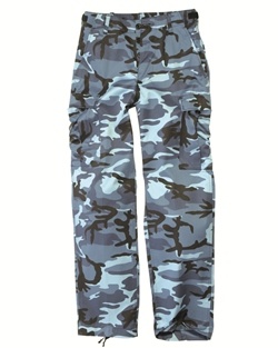 Bukser, sky blue, str. XXXL