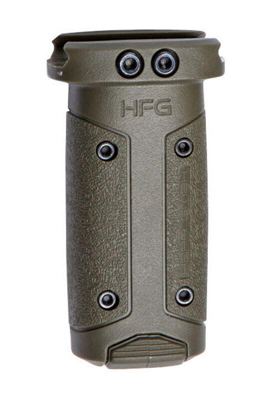 Dette er et front greb til rail system i OD grøn