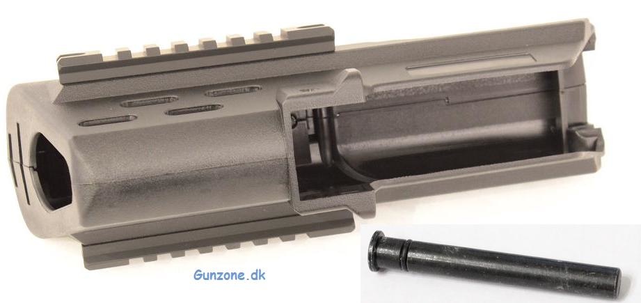 Bredt frontskæfte til G36C som kommer  med 3 stks rails og 1 front split