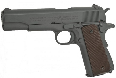 Colt 1911 Parkerized Grey, Co2 Blowback