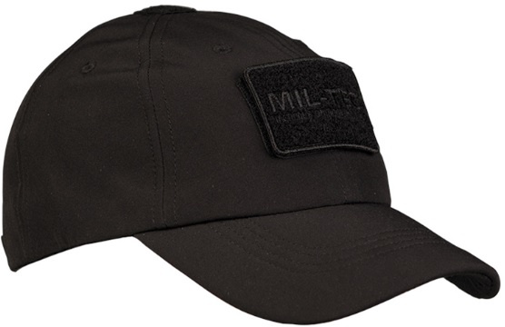 Softshell Kasket, Sort