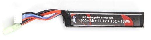 Dette batteri passer perfekt ned i en M4 buffer tube