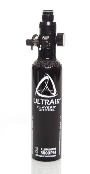 Denne tank kan holde 3000 psi eller 0,2 liter - HPA hardball flasker skal tryprøves hvert 5 år