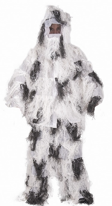 Sniper Ghillie Anti Fire Snow 4 Dele Str. M/L