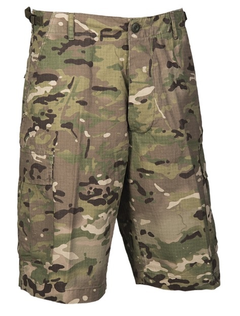 US BERMUDA Shorts R/S CO Forvasket, Multicam, Str. S