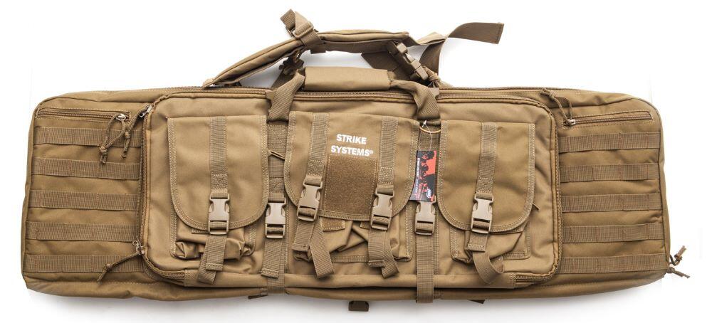 Denne taske kommer med molle, så man let kan montere ekstra lommer på ydersiden