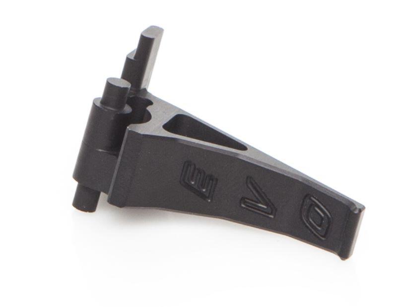 Denne aftrækker er CNC skåret og giver ens evo et kortere aftræk