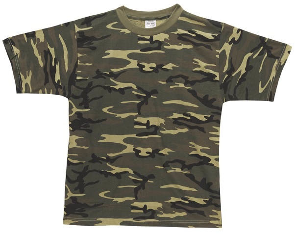 T-shirt woodland, XXXL