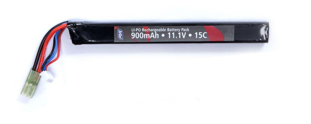 Dette batteri er et langt stang batteri, hvilket gør det perfekt til f.eks. AK47 eller lignende rifler