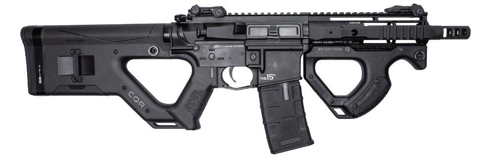 Denne riffel er elektrisk, og skyder med 6mm plastik kugler