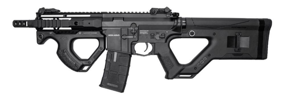 Denne riffel kommer med en hera arms kolbe, samt et hera arms greb