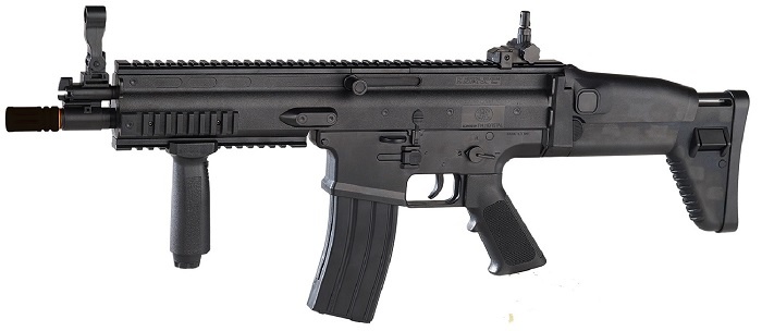 FN Scar-L Manuel Softgun, Sort