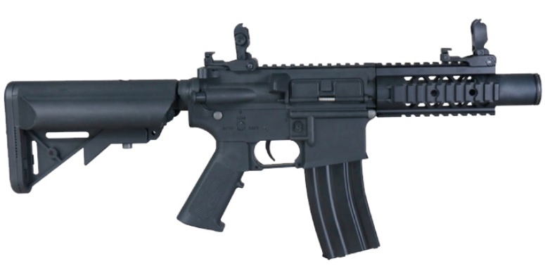 Colt M4 Special Forces Kort Fuld Metal Softgun