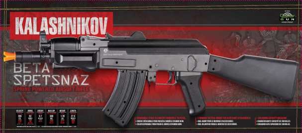 KALASHNIKOV AK Spetsnaz kassens front